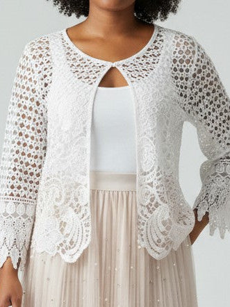 Crochet Lace Bolero
