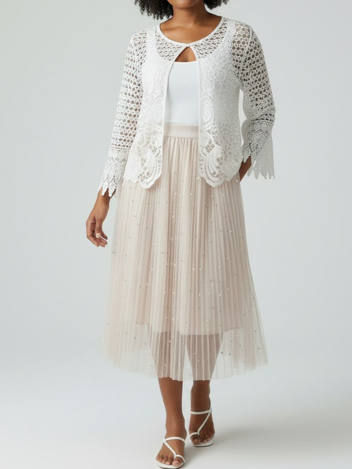 Crochet Lace Bolero