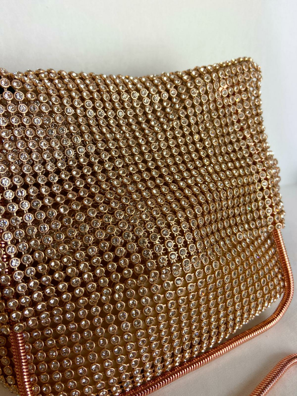 Diamante Pouch Bag