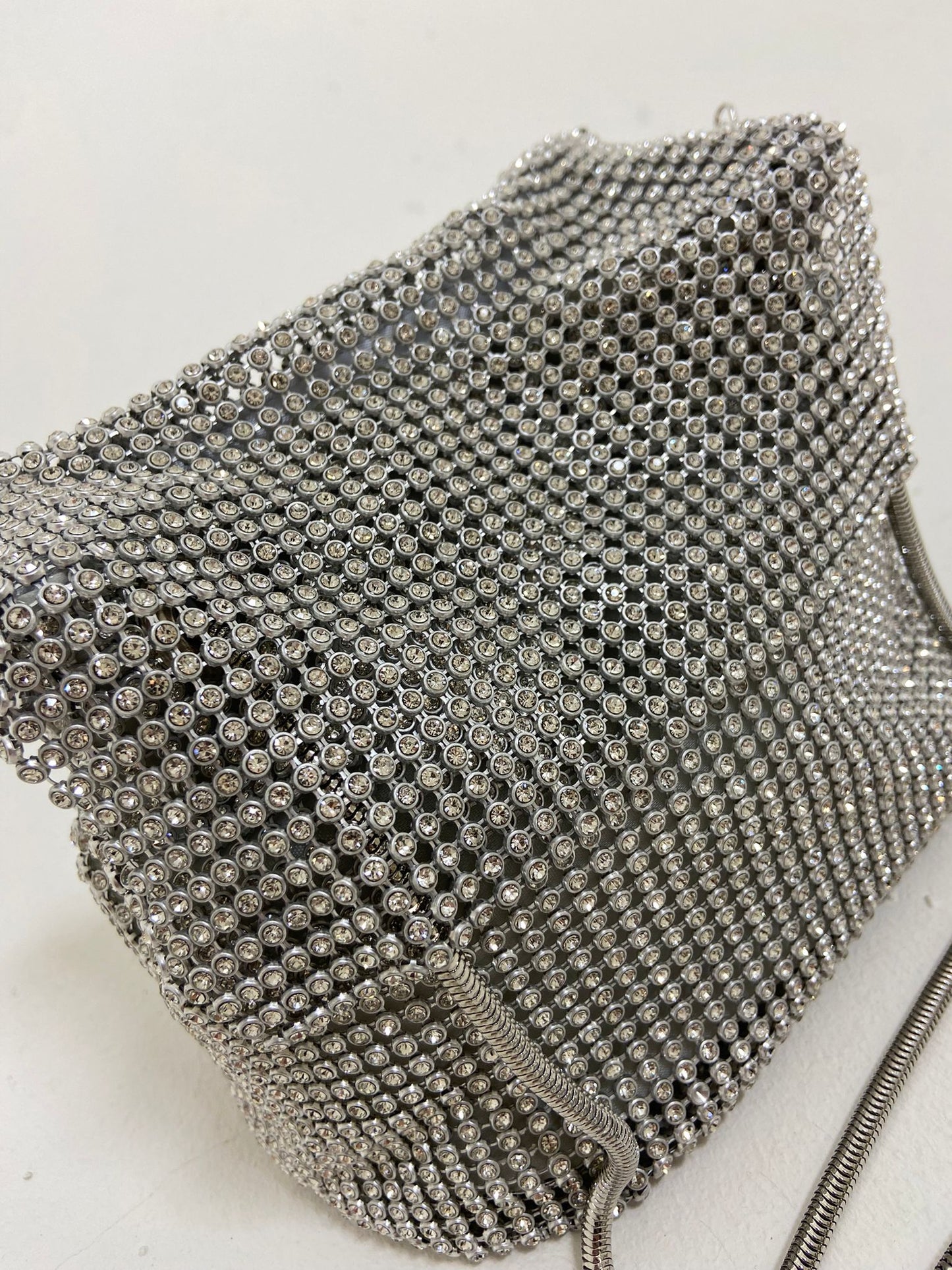 Diamante Pouch Bag