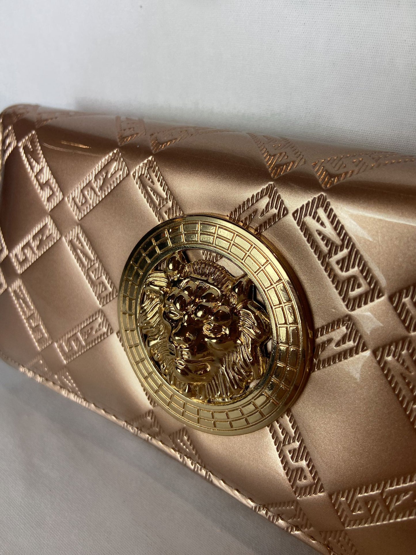 Patent Emblem Purse