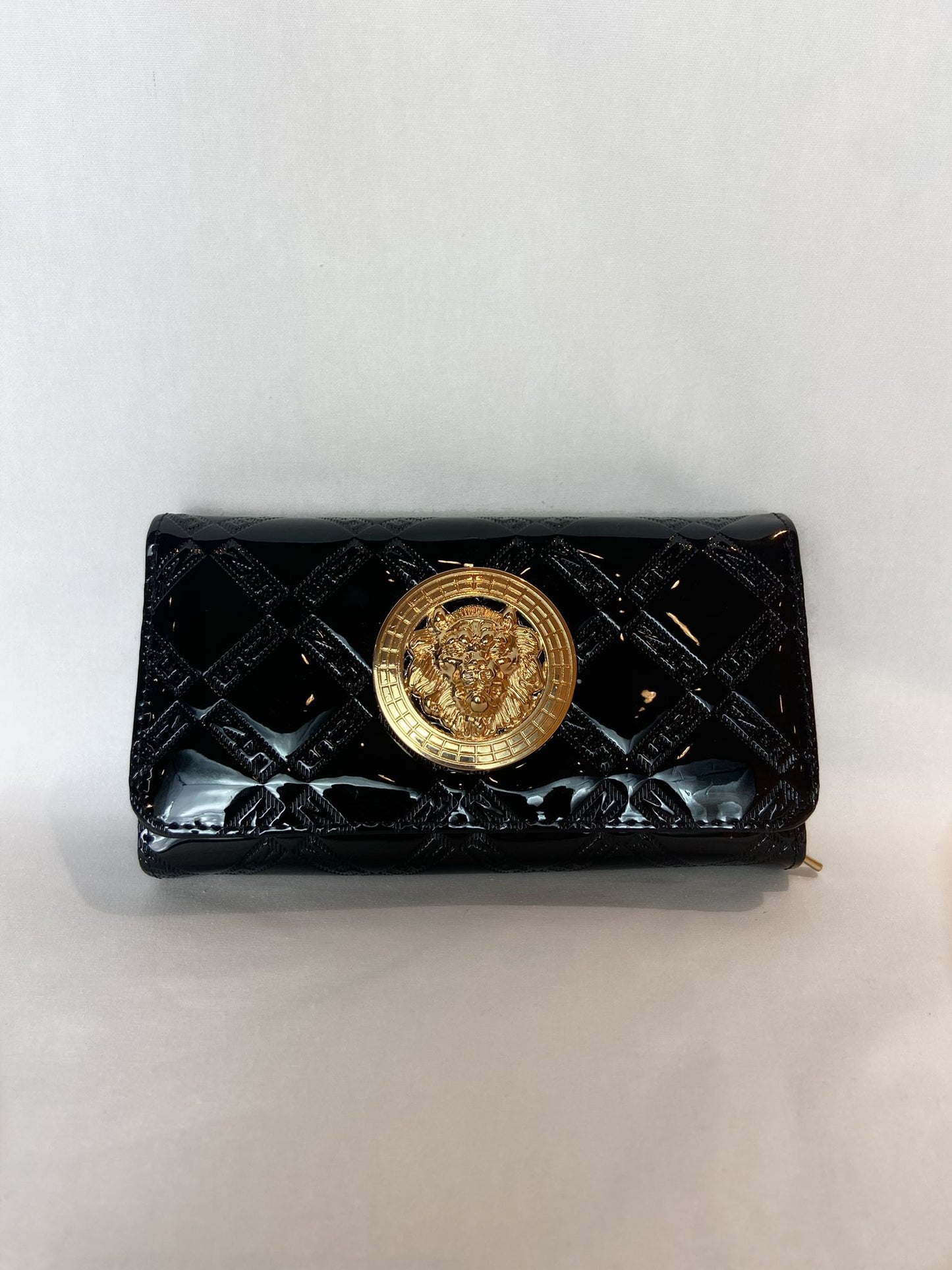 Patent Emblem Purse