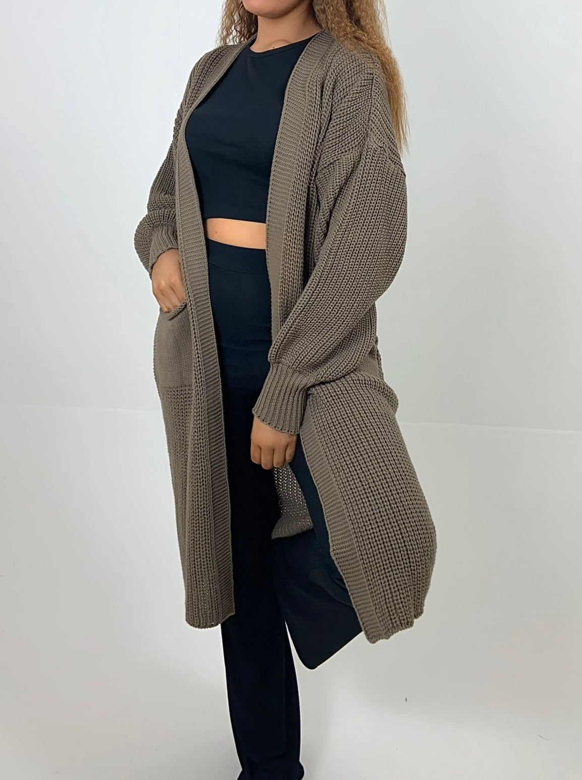 Cardigan midi clearance