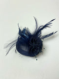 Mini Feather and Pearl Detail Fascinator