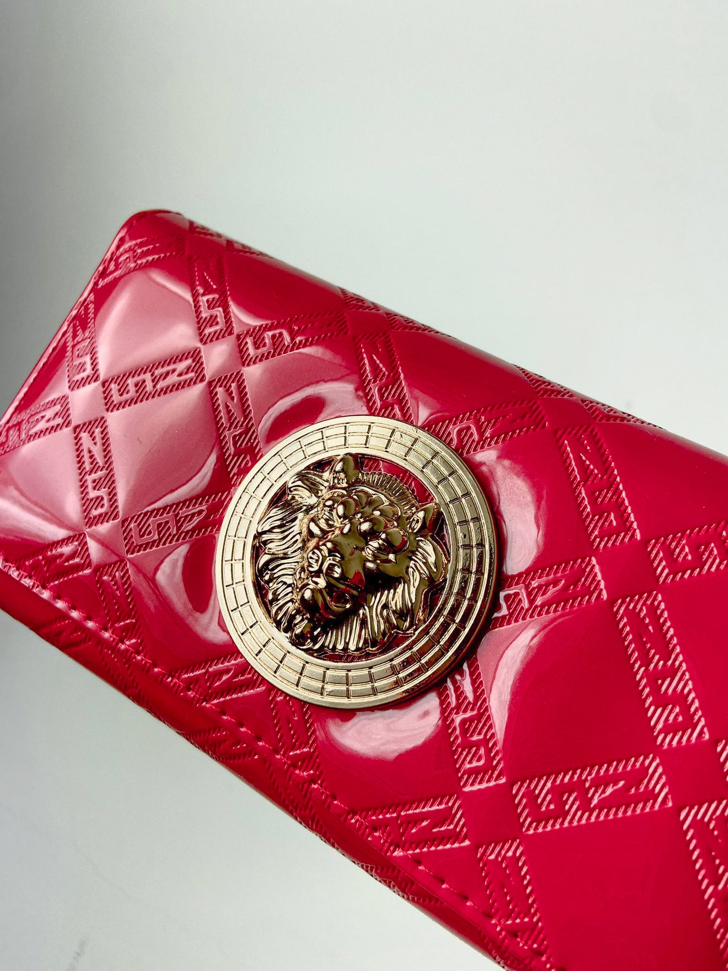 Patent Emblem Purse