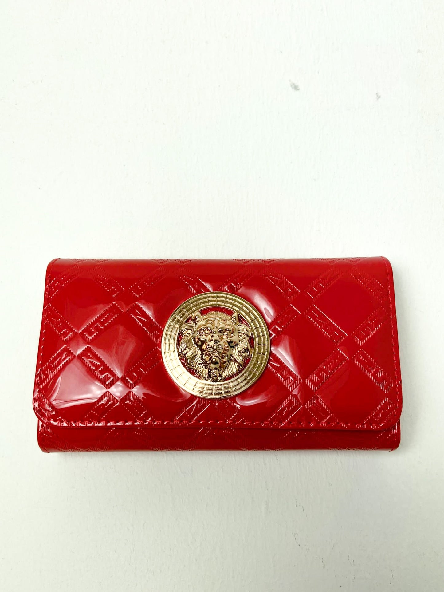 Patent Emblem Purse