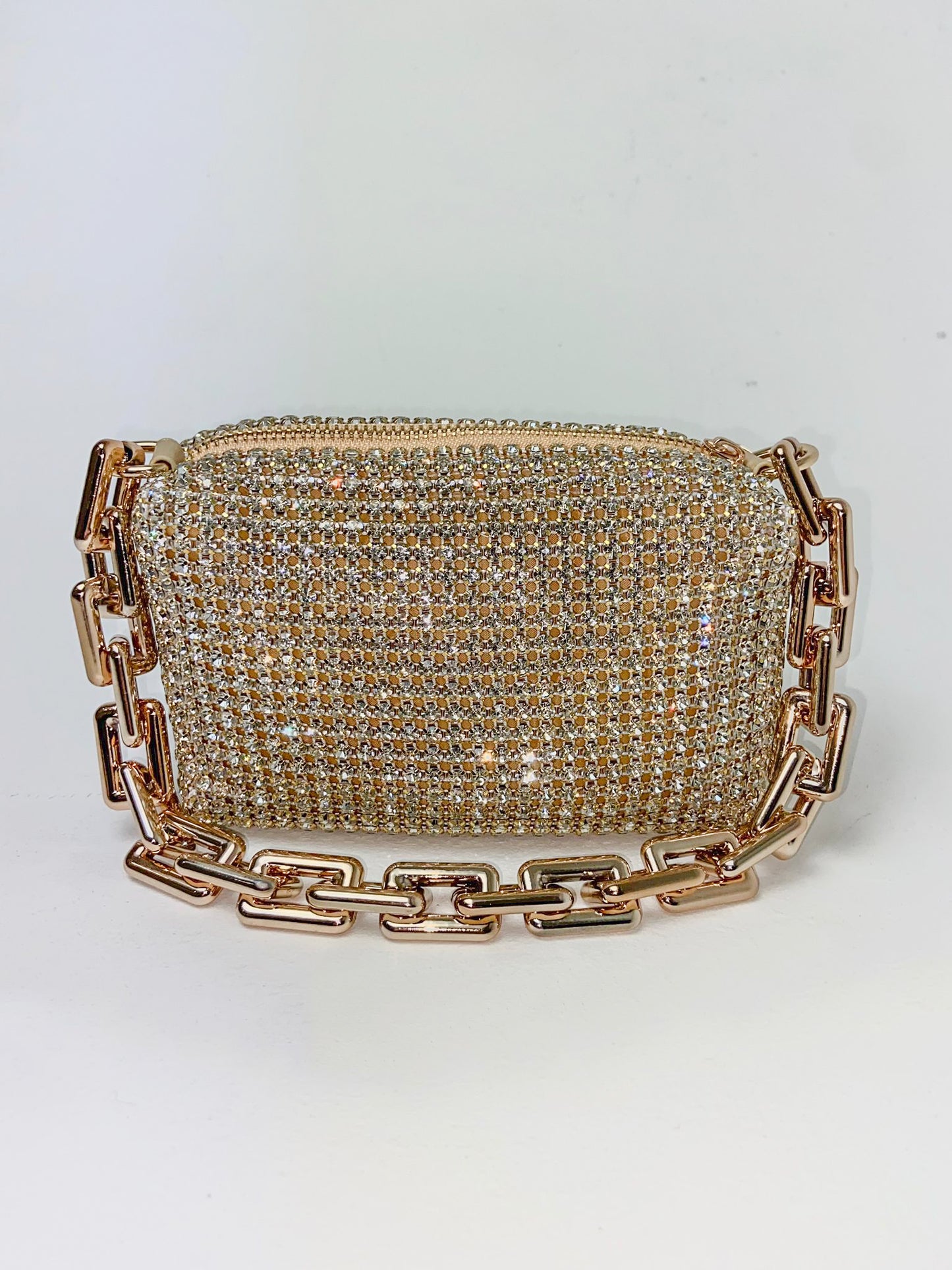 Chunky Chain Diamante Bag