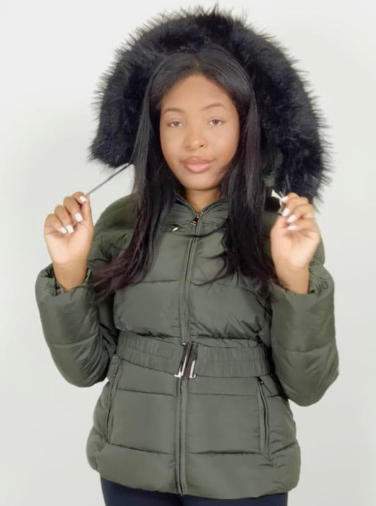 Quilted Puffer Coat