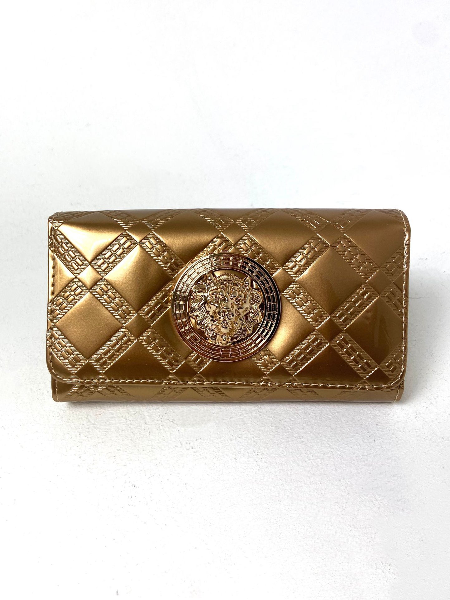 Patent Emblem Purse