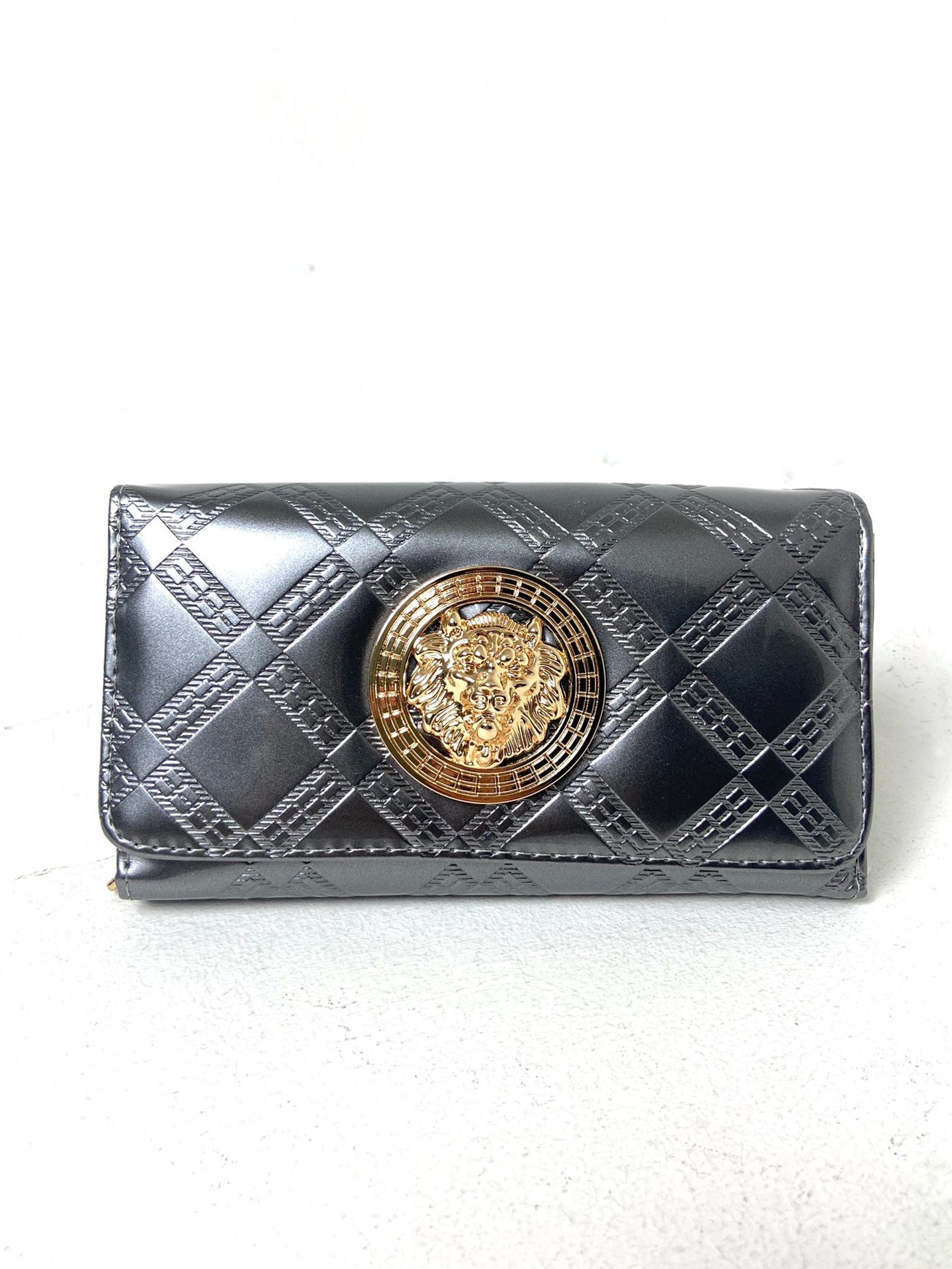 Patent Emblem Purse