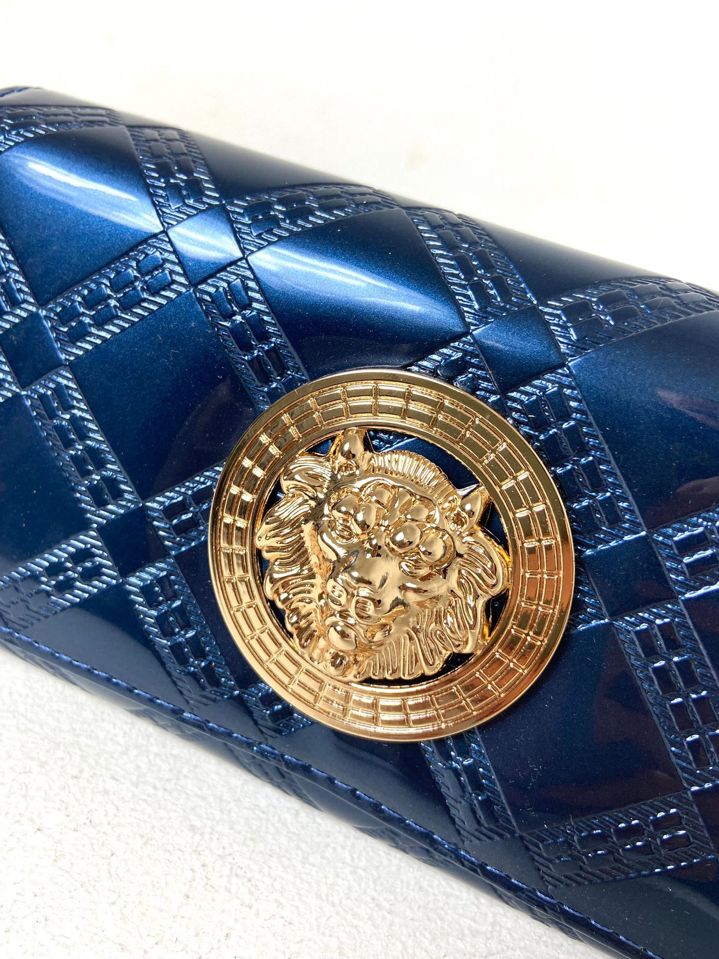 Patent Emblem Purse