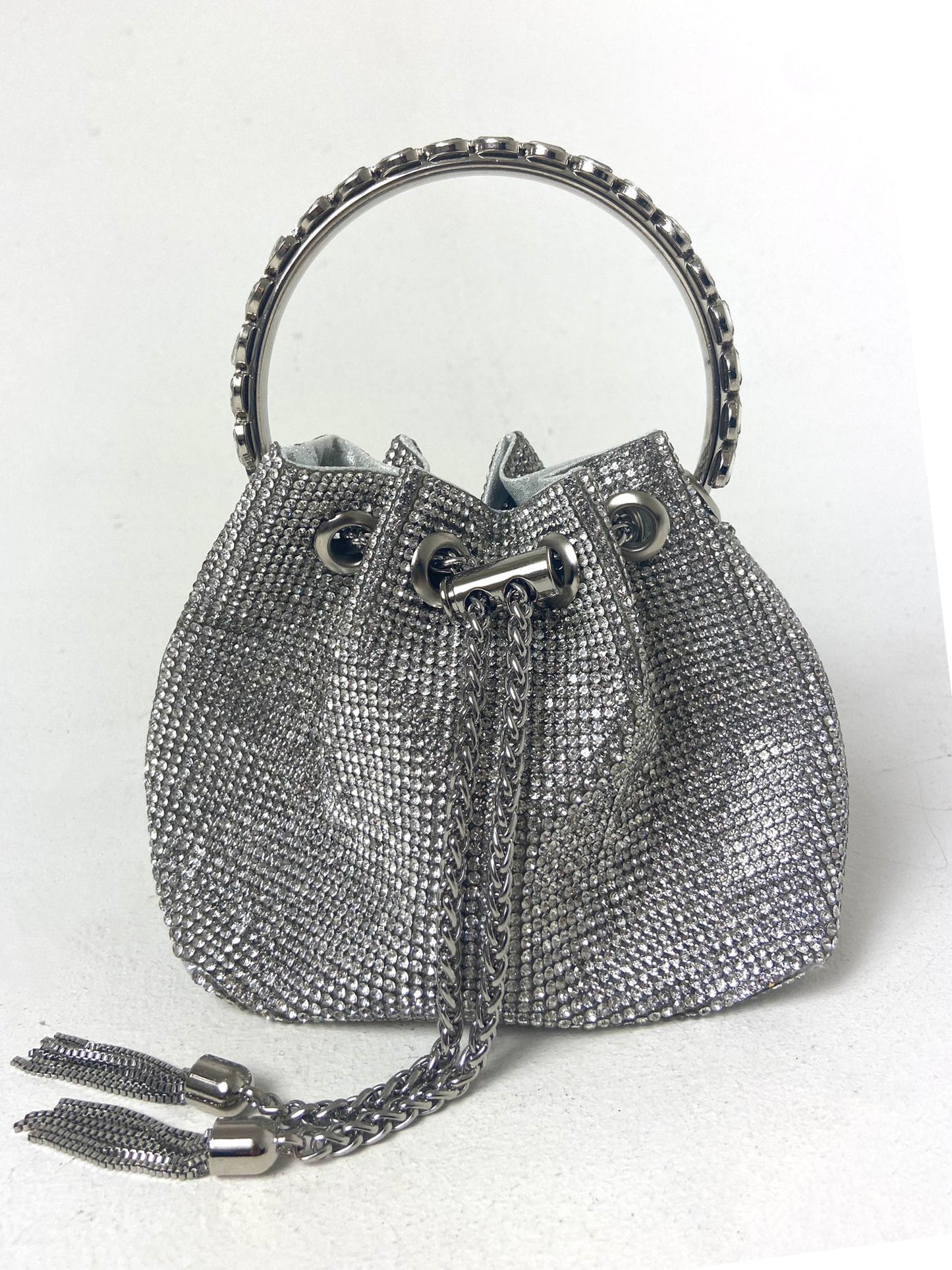 Diamante Bucket Bag