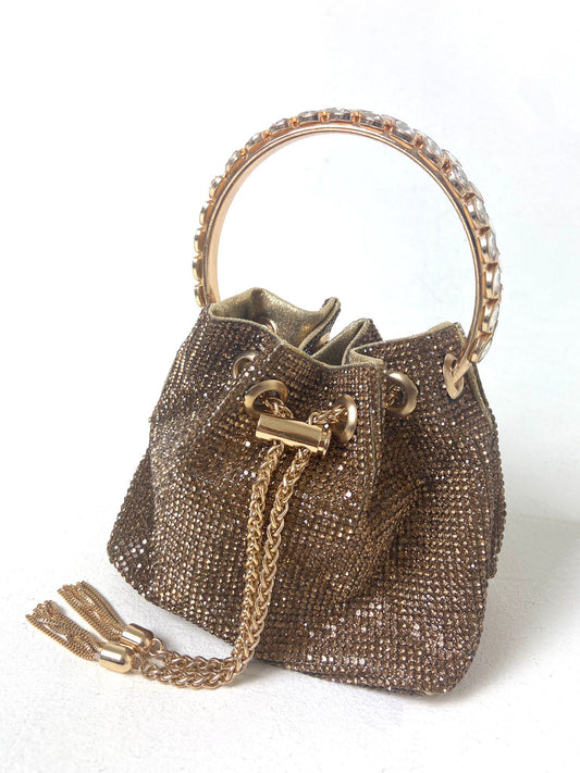 Diamante Bucket Bag