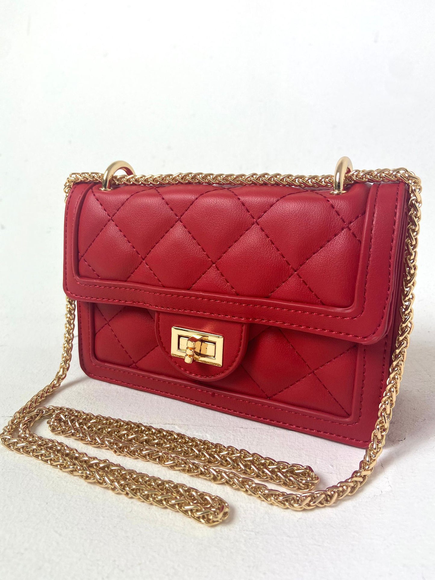 Quilted Crossbody Mini Bag