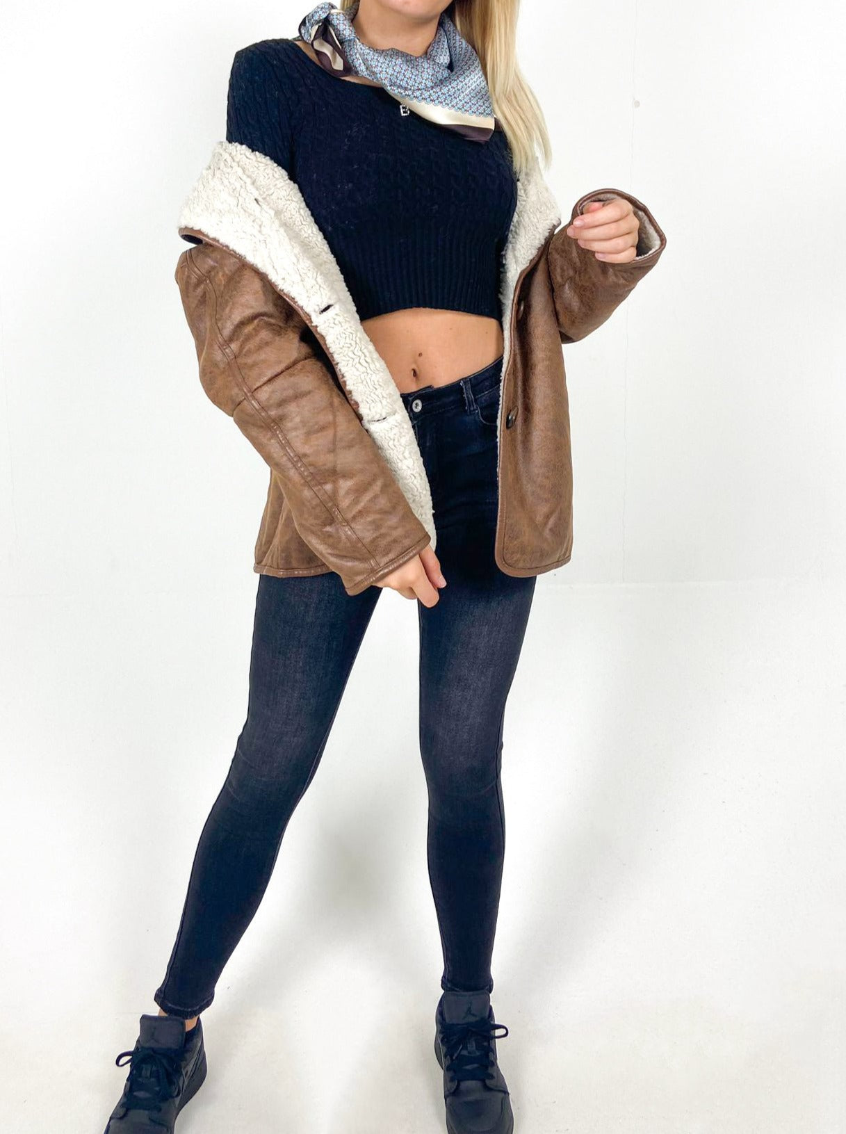 Oversized Shearling Jacket