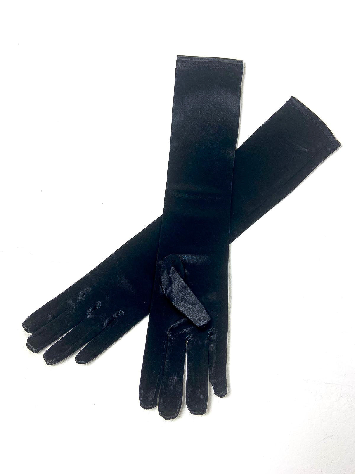 Satin Opera Gloves