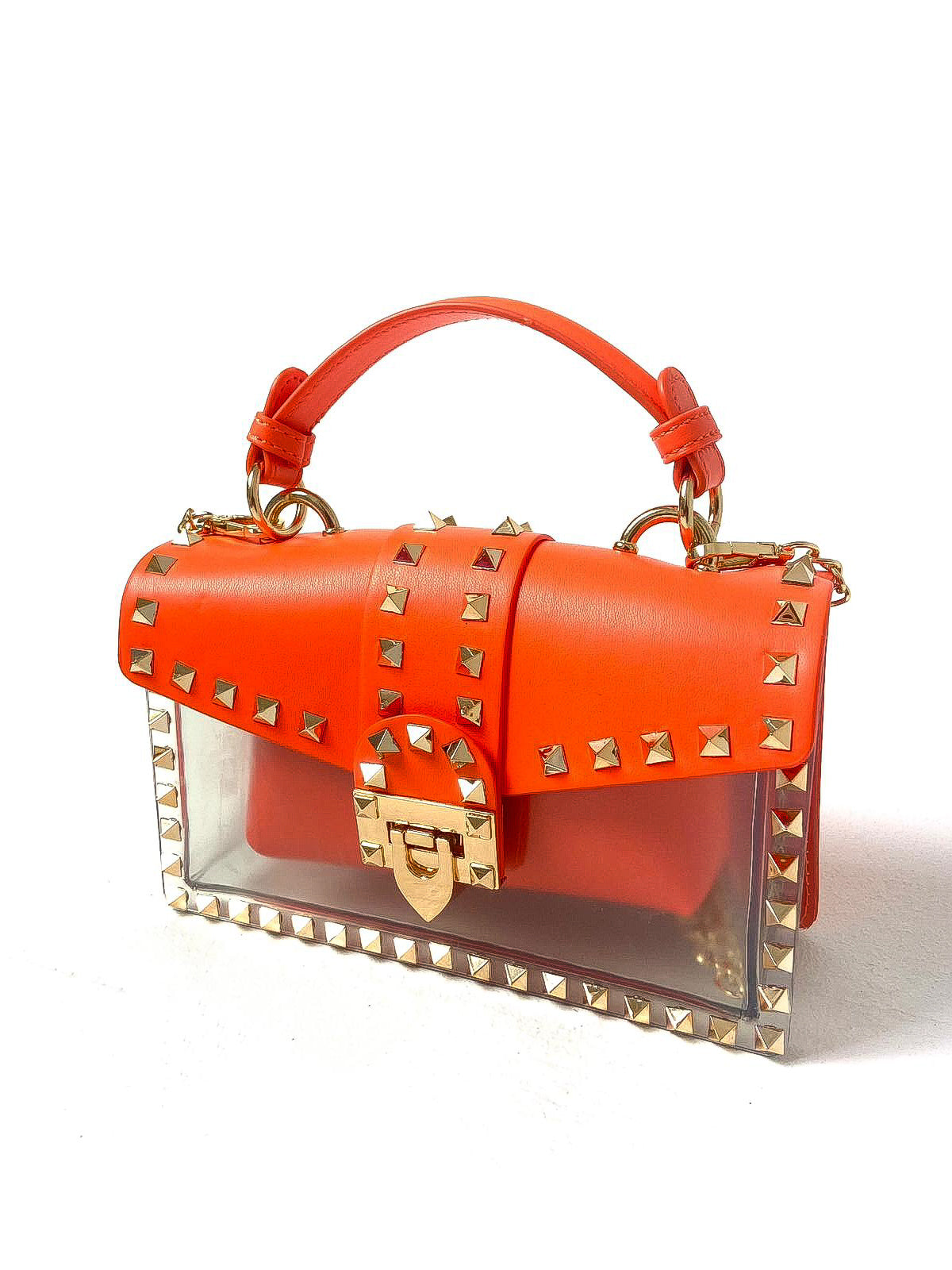 Stud Detail Jelly Bag