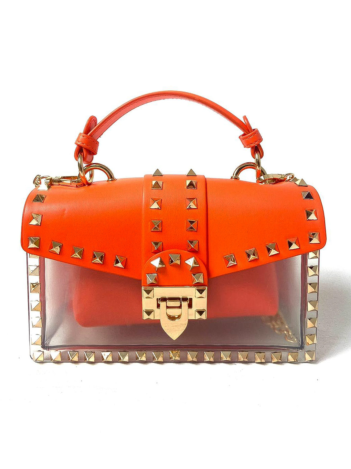 Stud Detail Jelly Bag