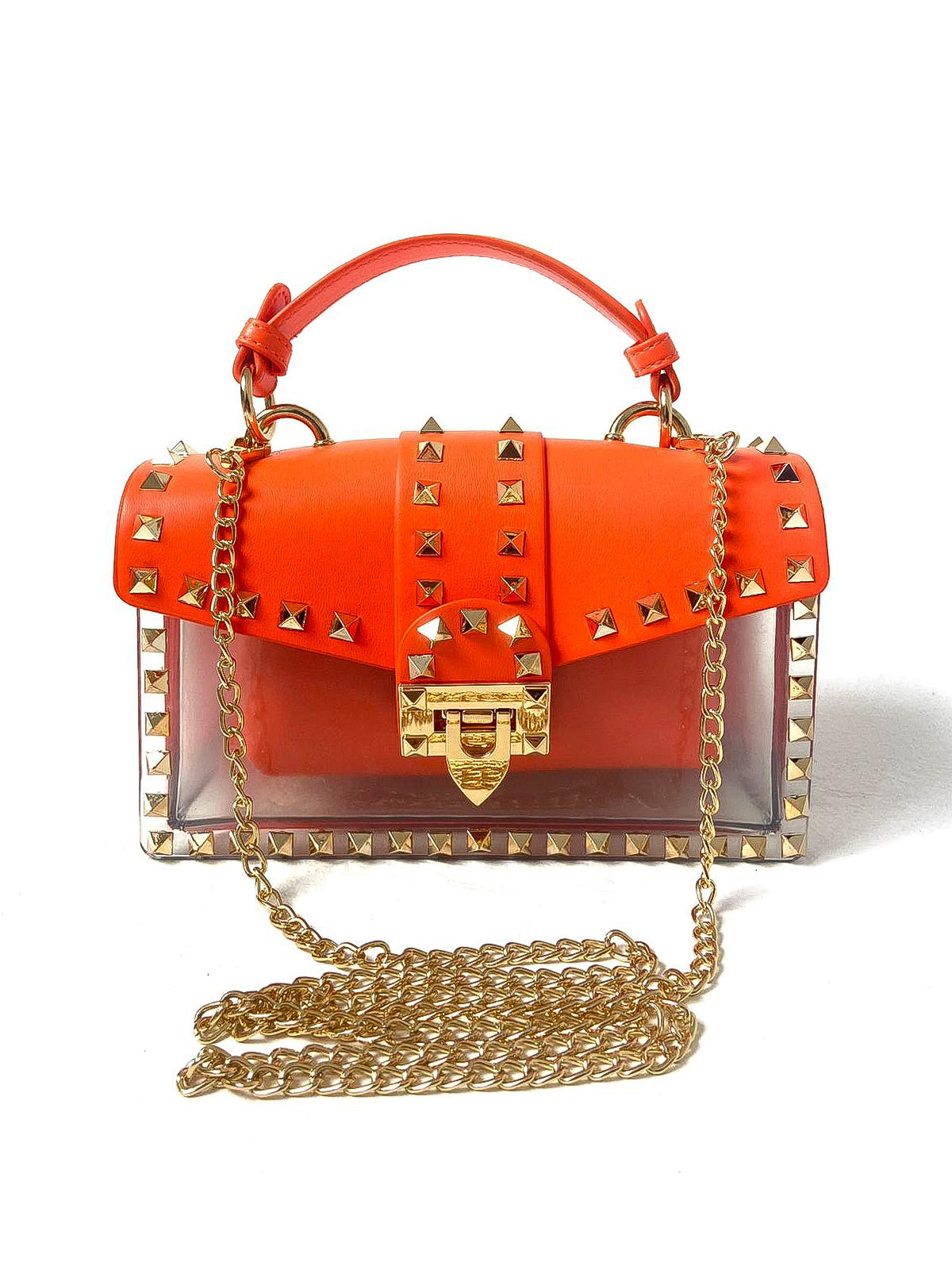 Stud Detail Jelly Bag