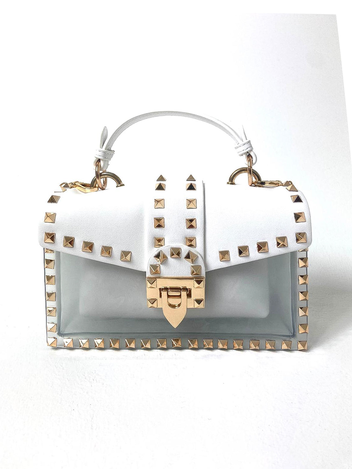 Stud Detail Jelly Bag