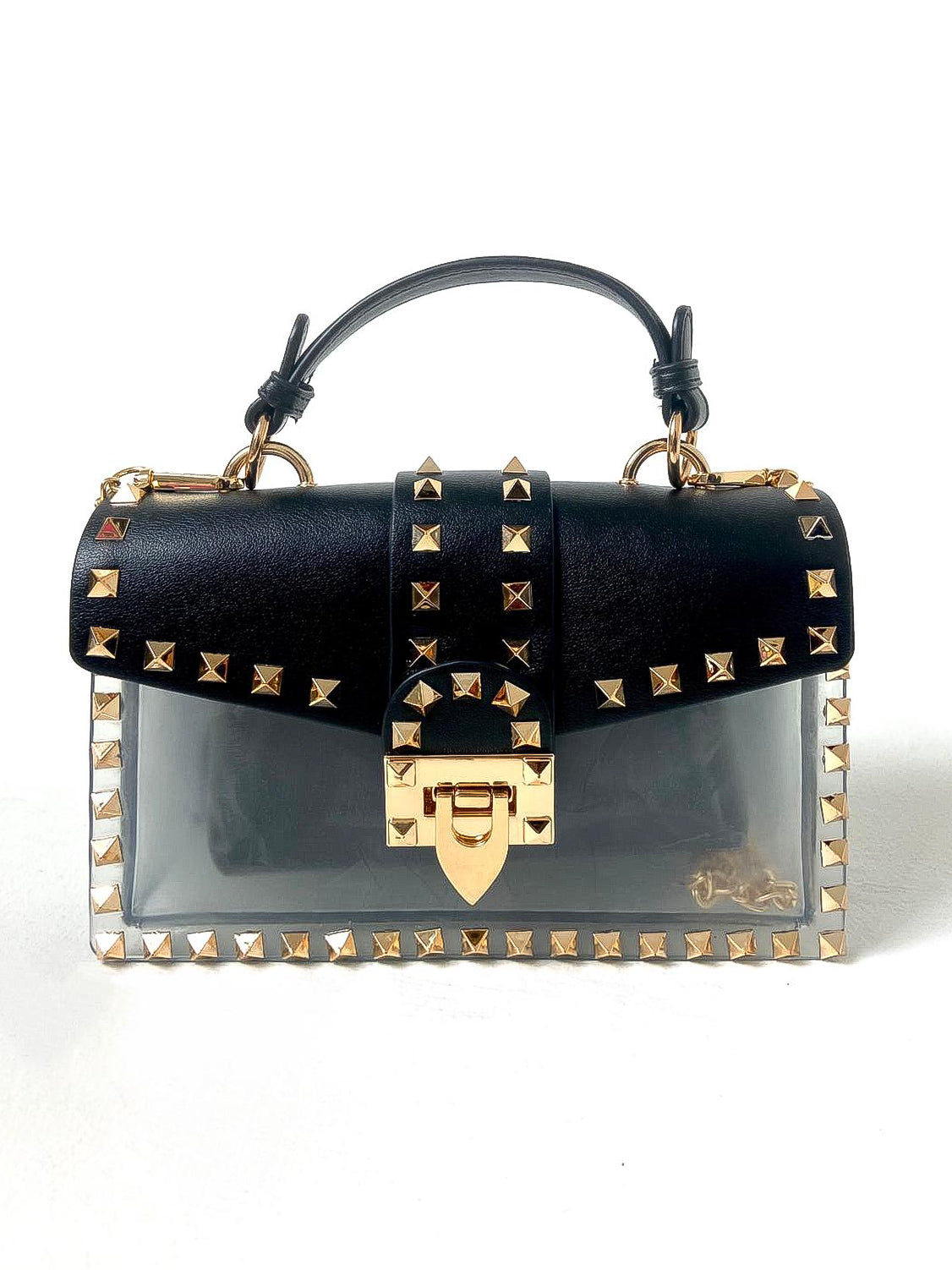 Stud Detail Jelly Bag