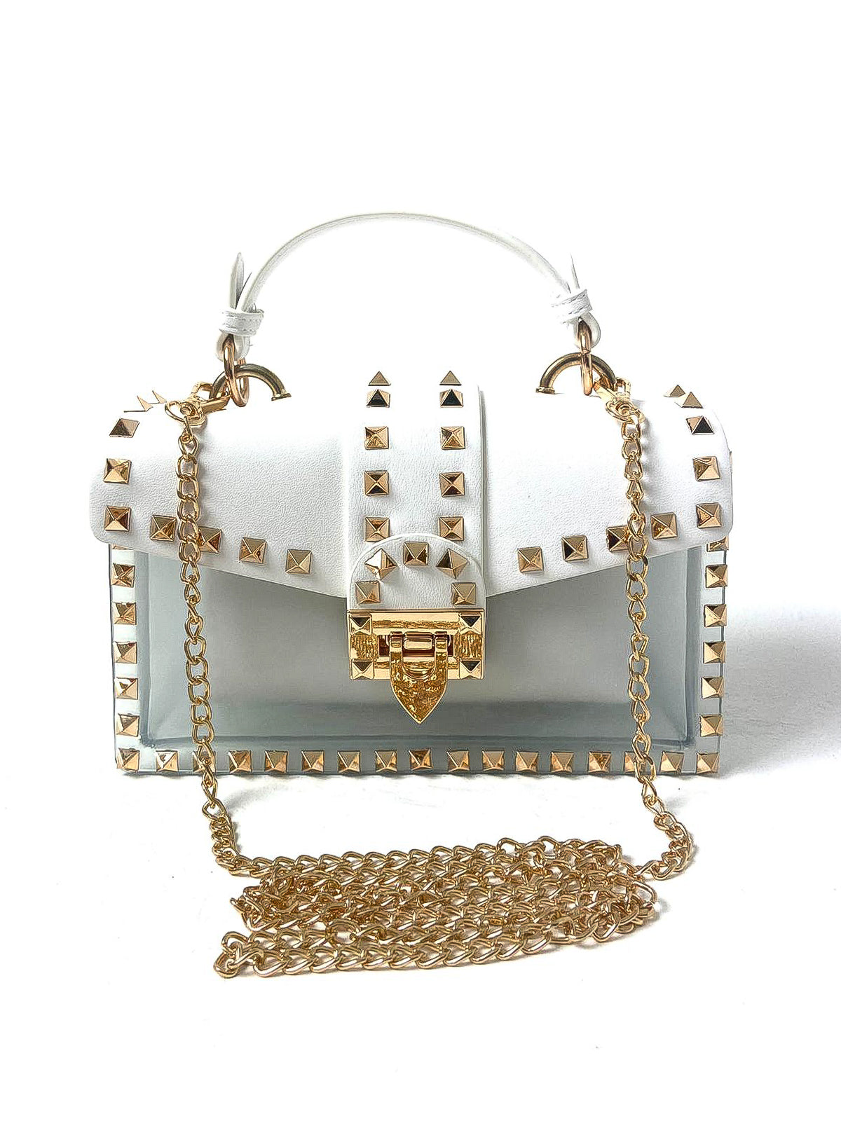 Stud Detail Jelly Bag