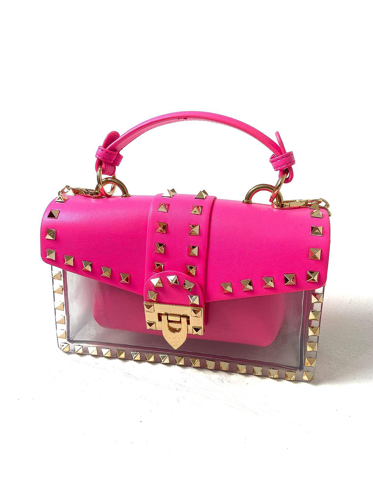 Stud Detail Jelly Bag