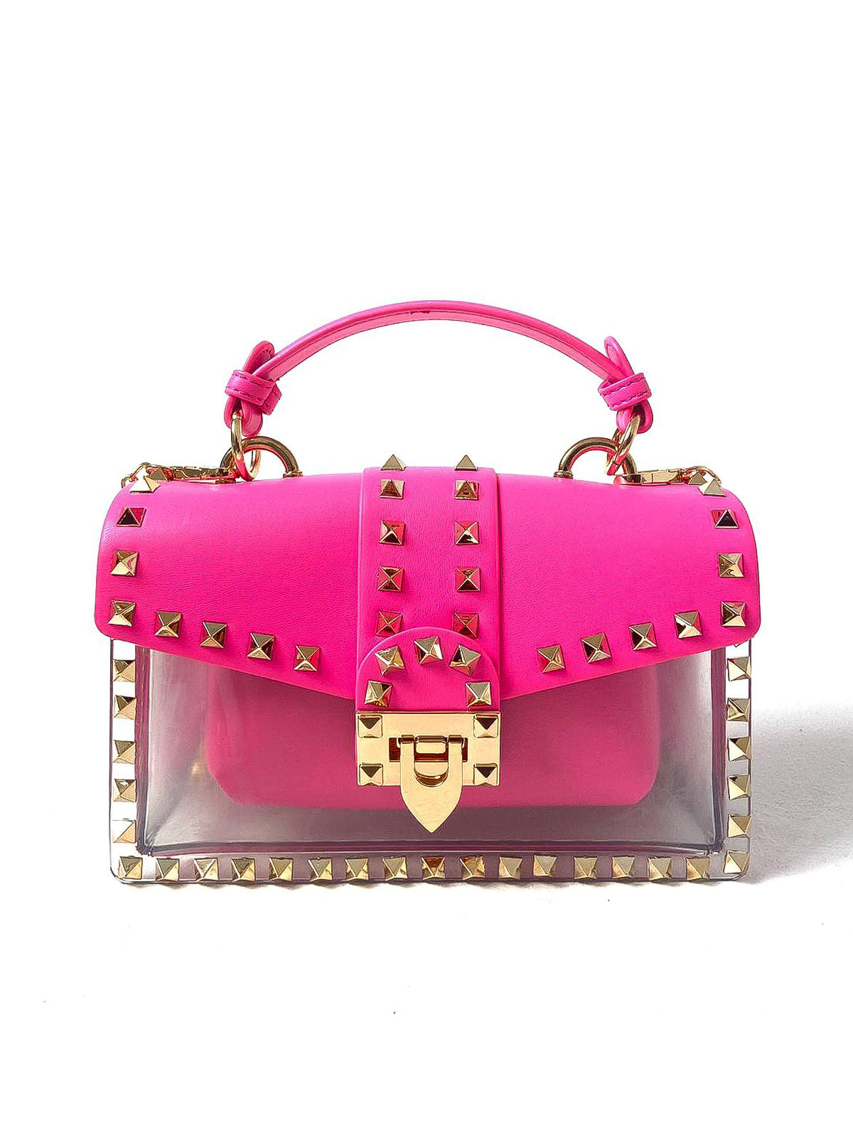 Stud Detail Jelly Bag