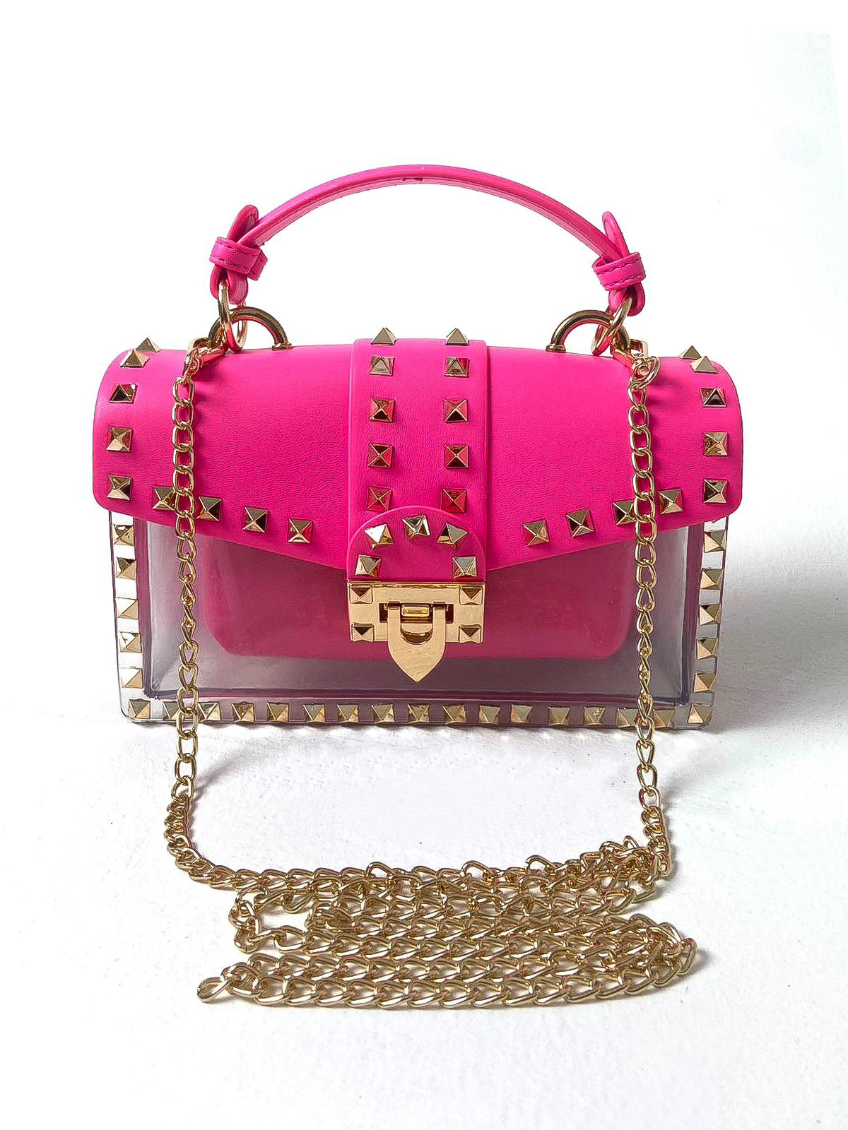 Stud Detail Jelly Bag