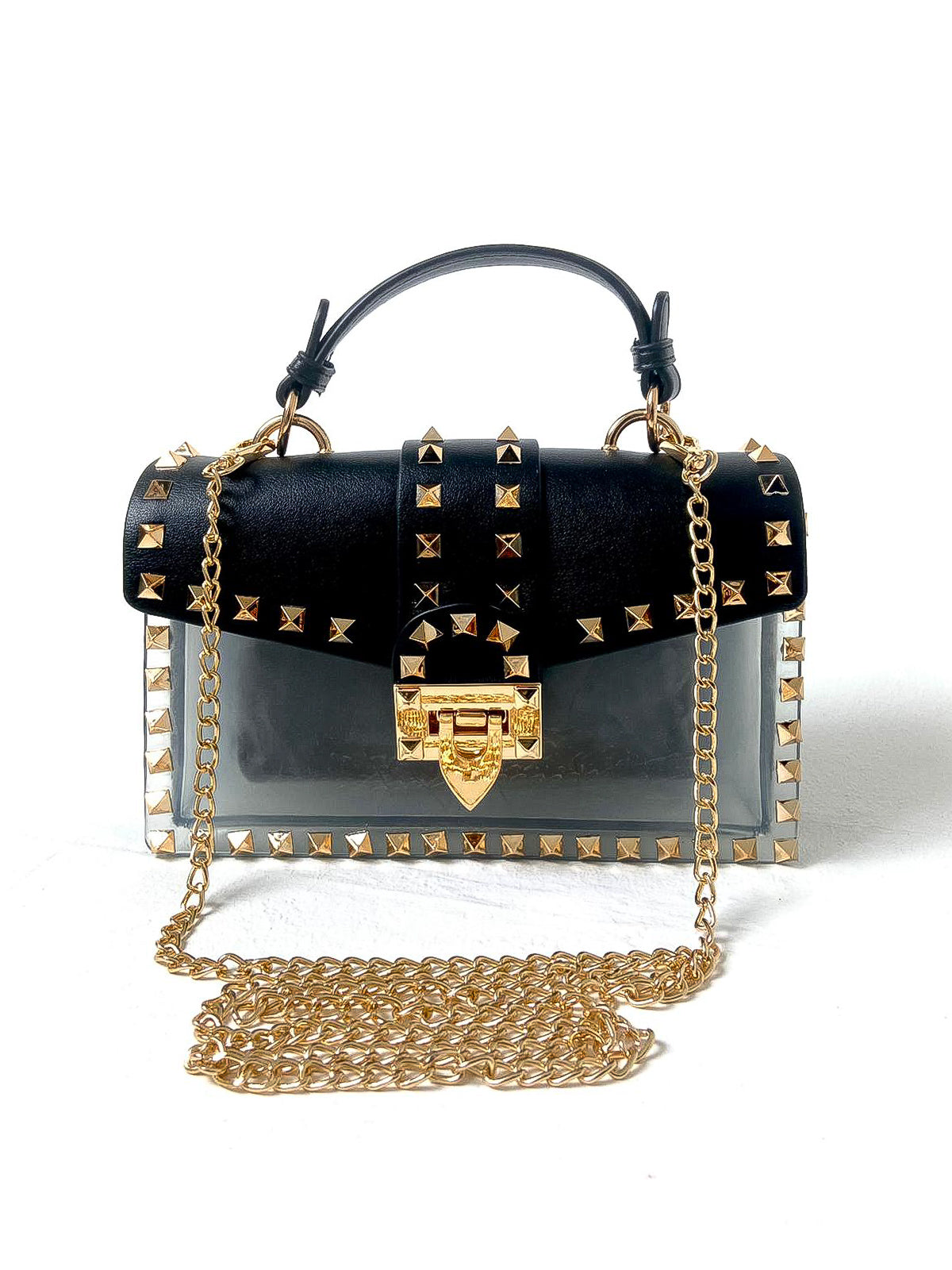 Stud Detail Jelly Bag