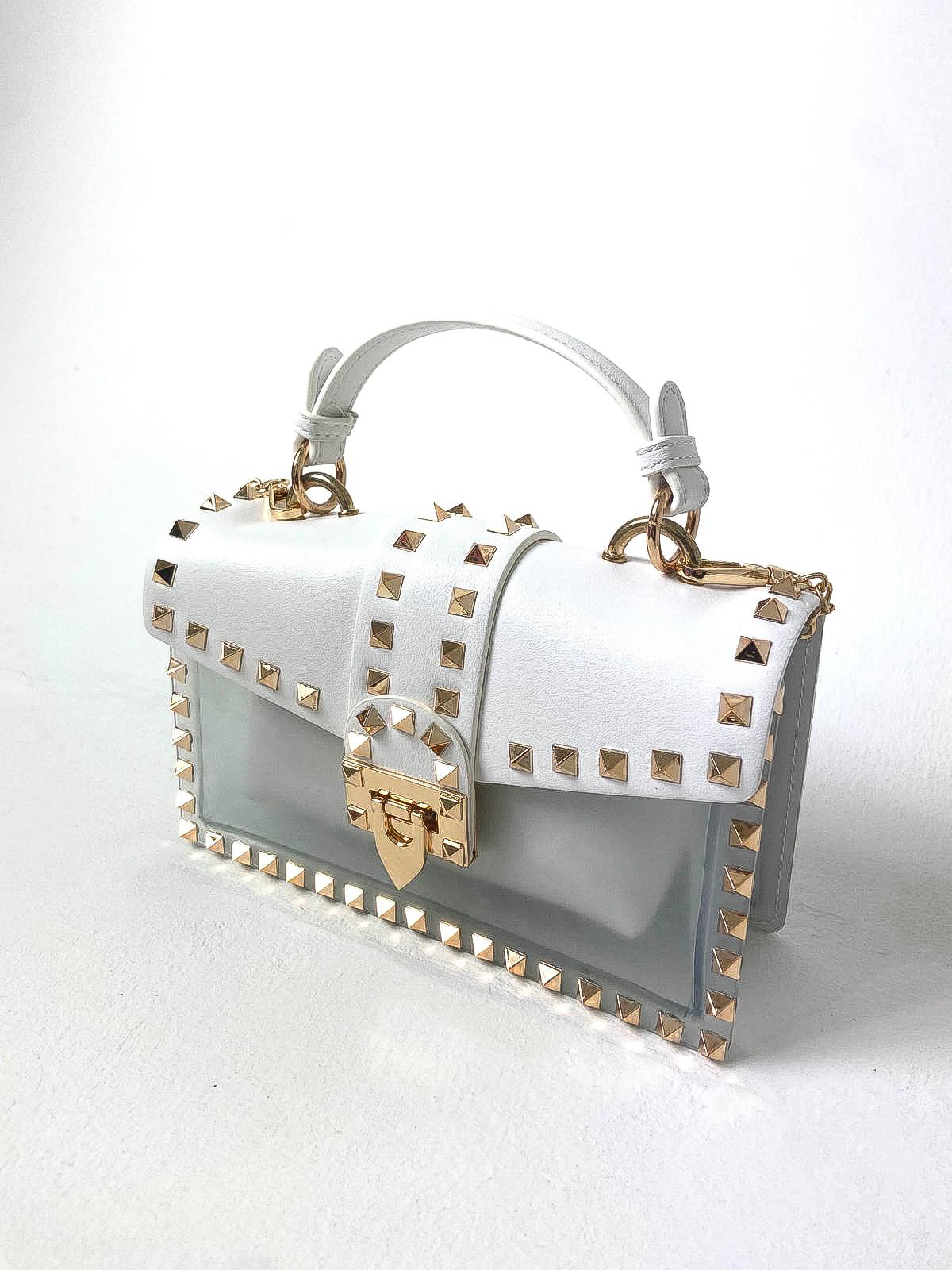 Stud Detail Jelly Bag