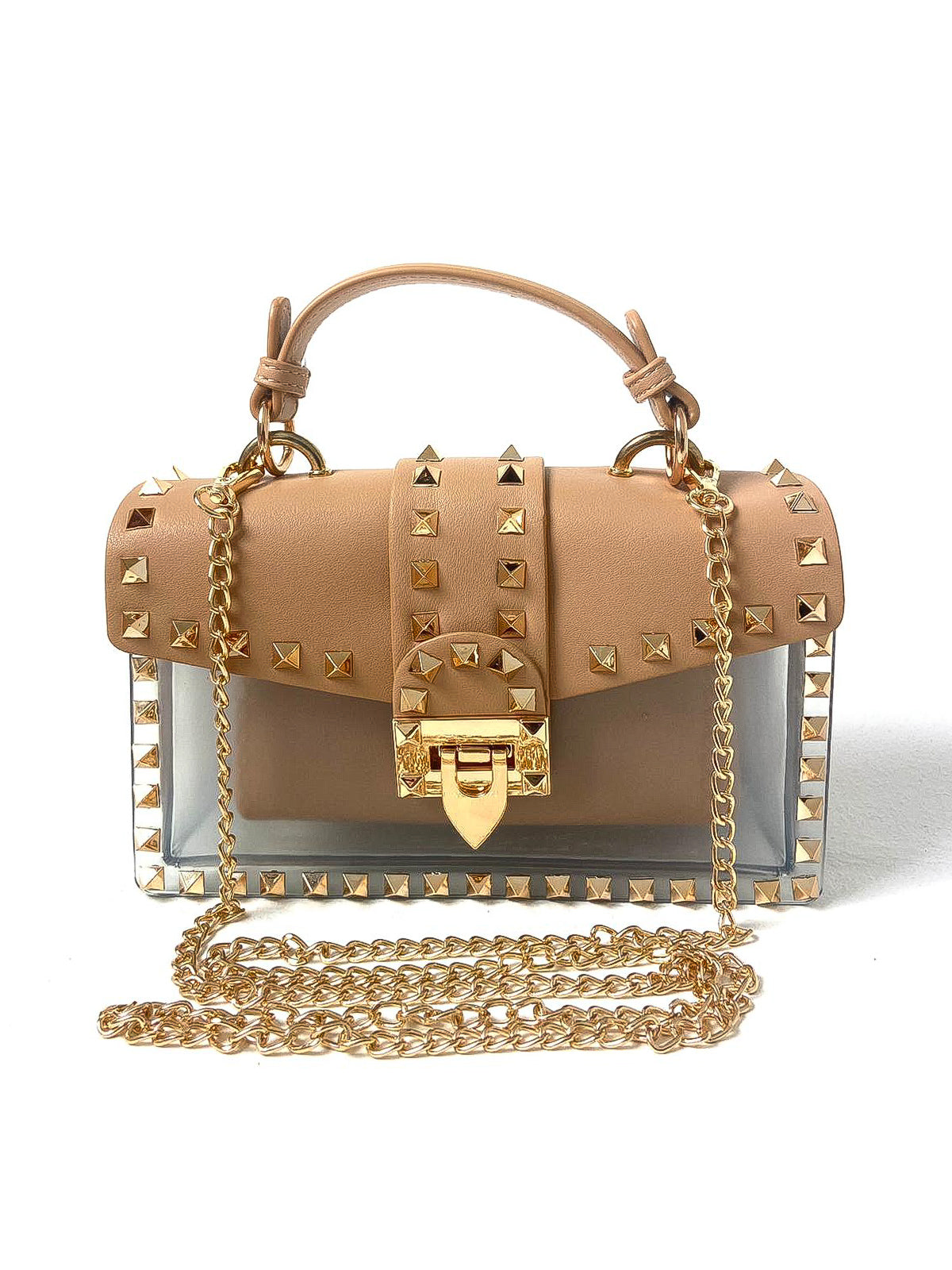 Stud Detail Jelly Bag