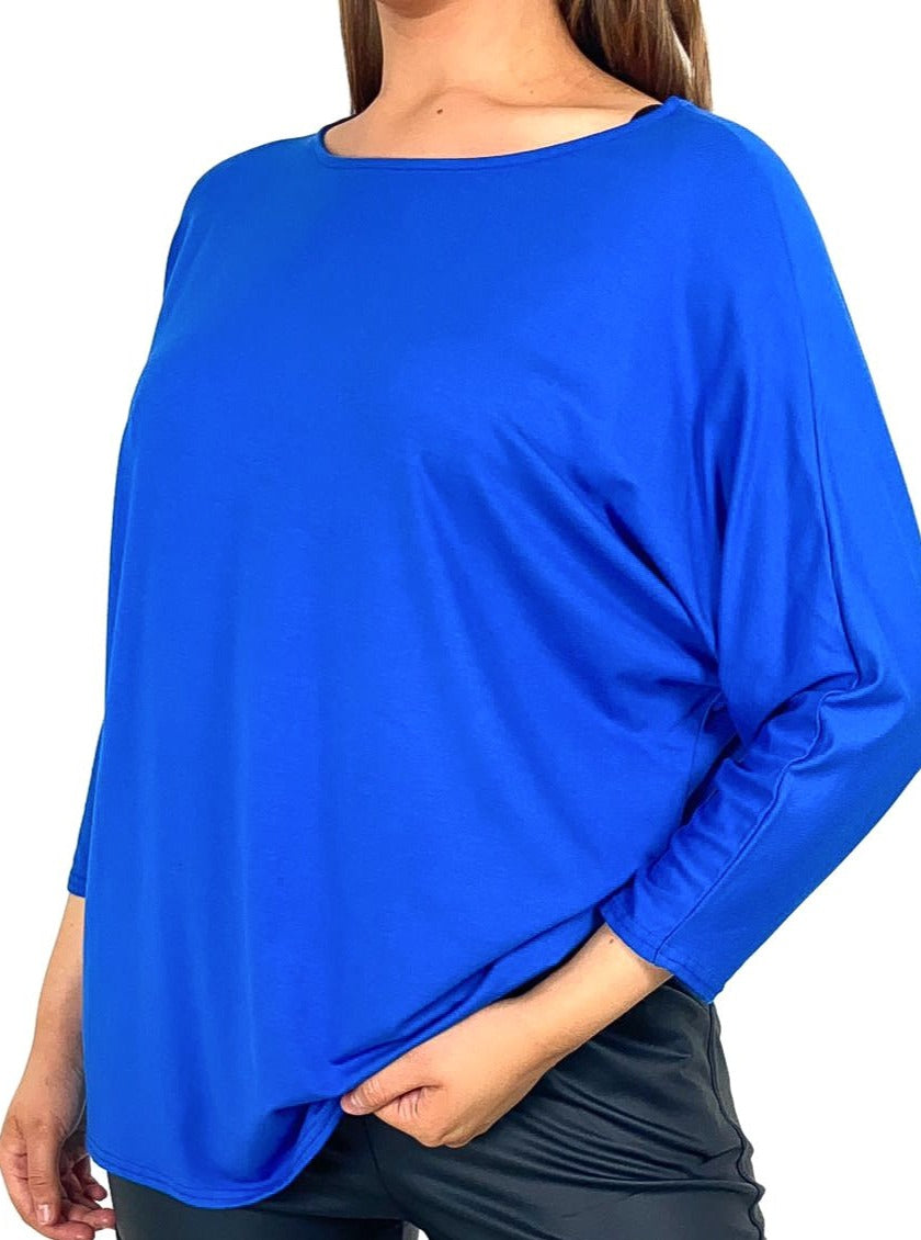 Jersey Batwing Top