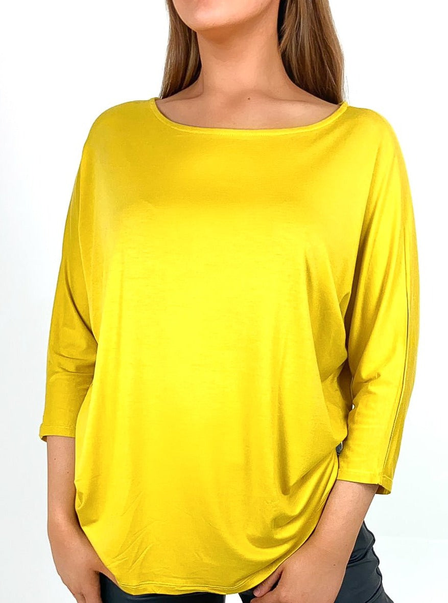 Jersey Batwing Top