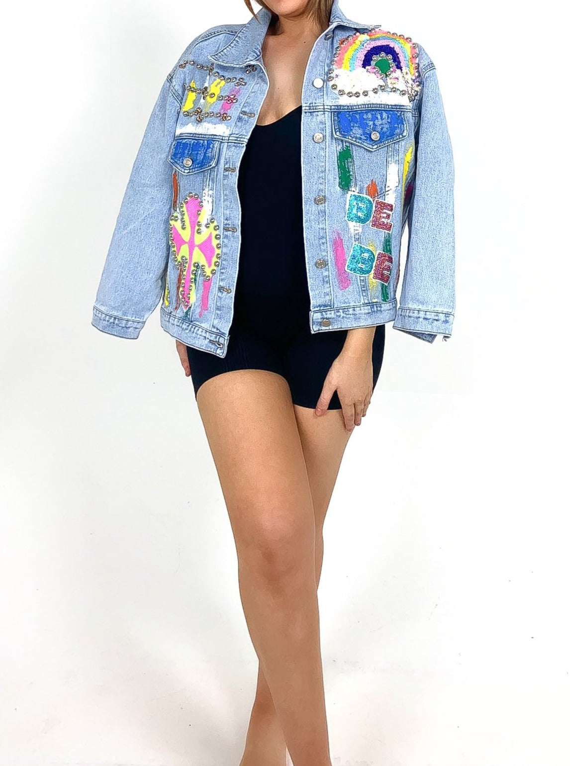 Embellished Denim Jacket