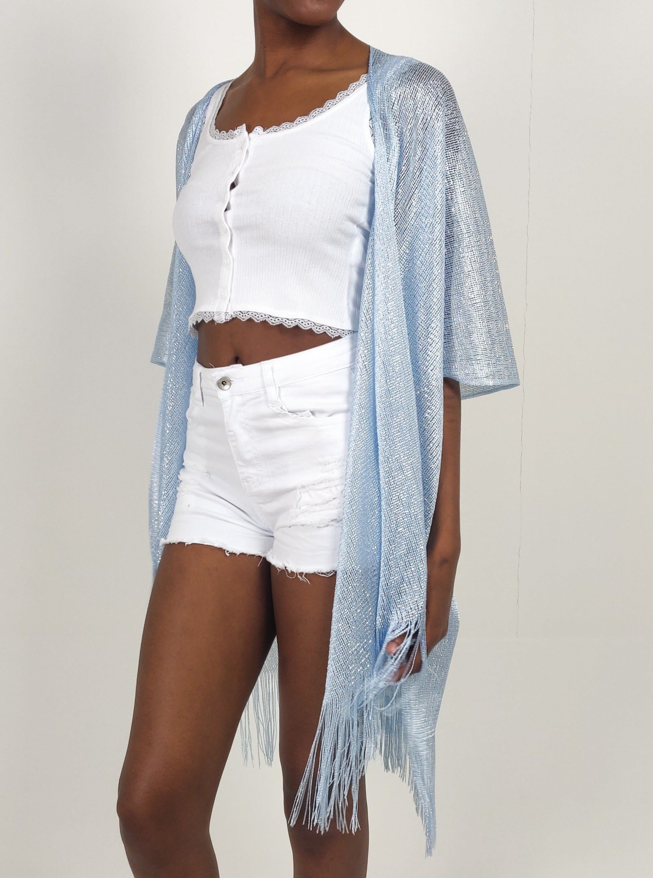 Silver on sale kimono cardigan