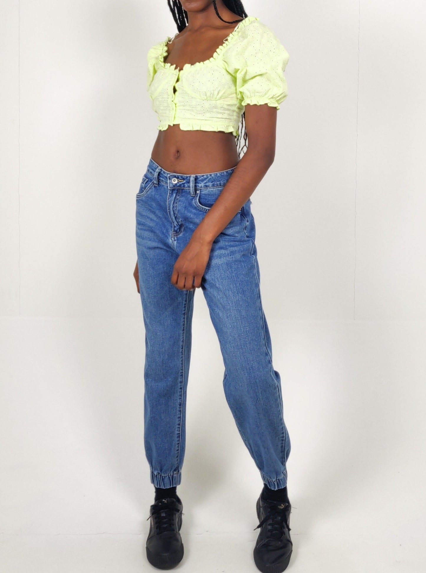 Anglaise Crop Top