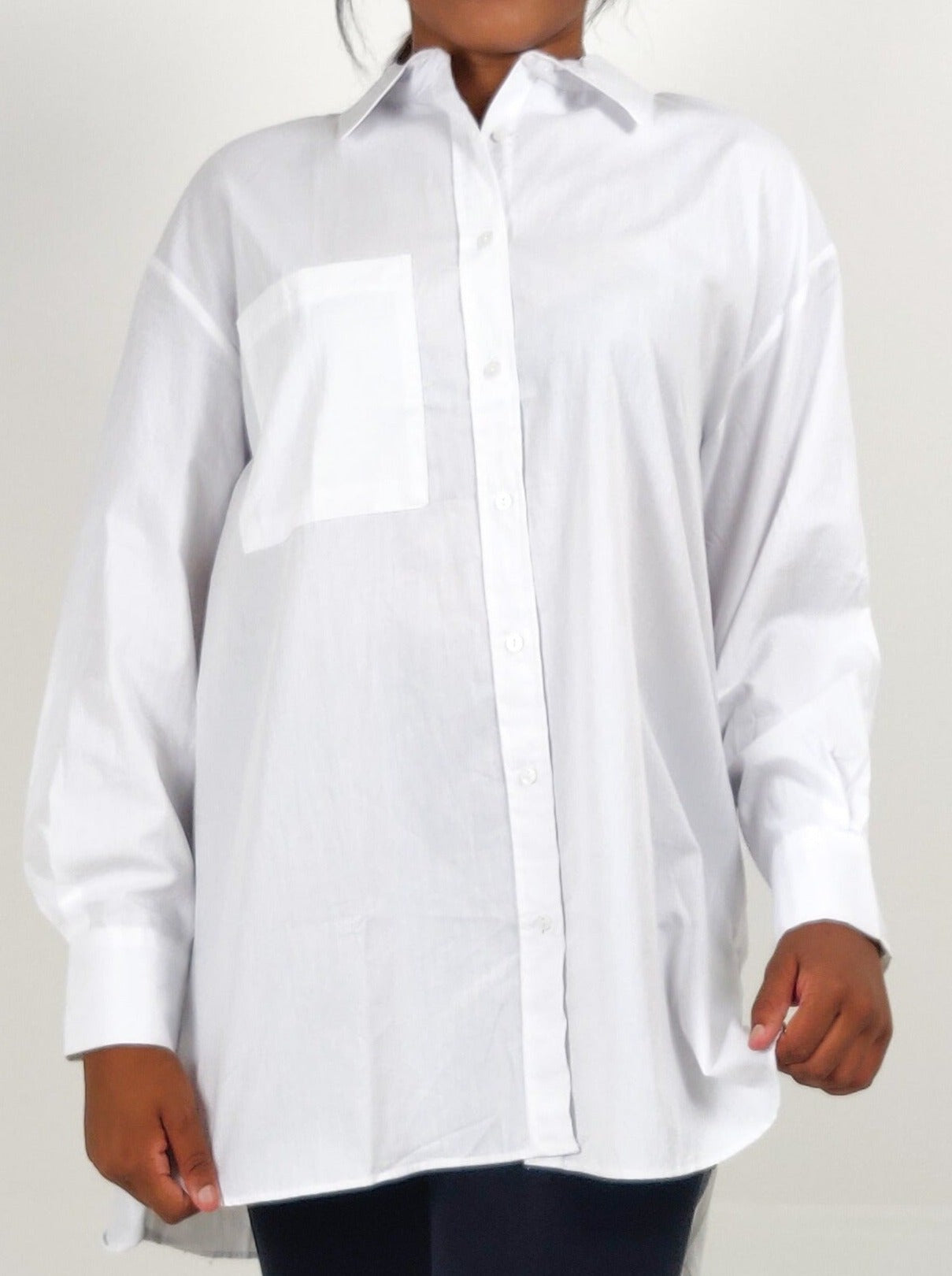 Oversized Poplin Shirt