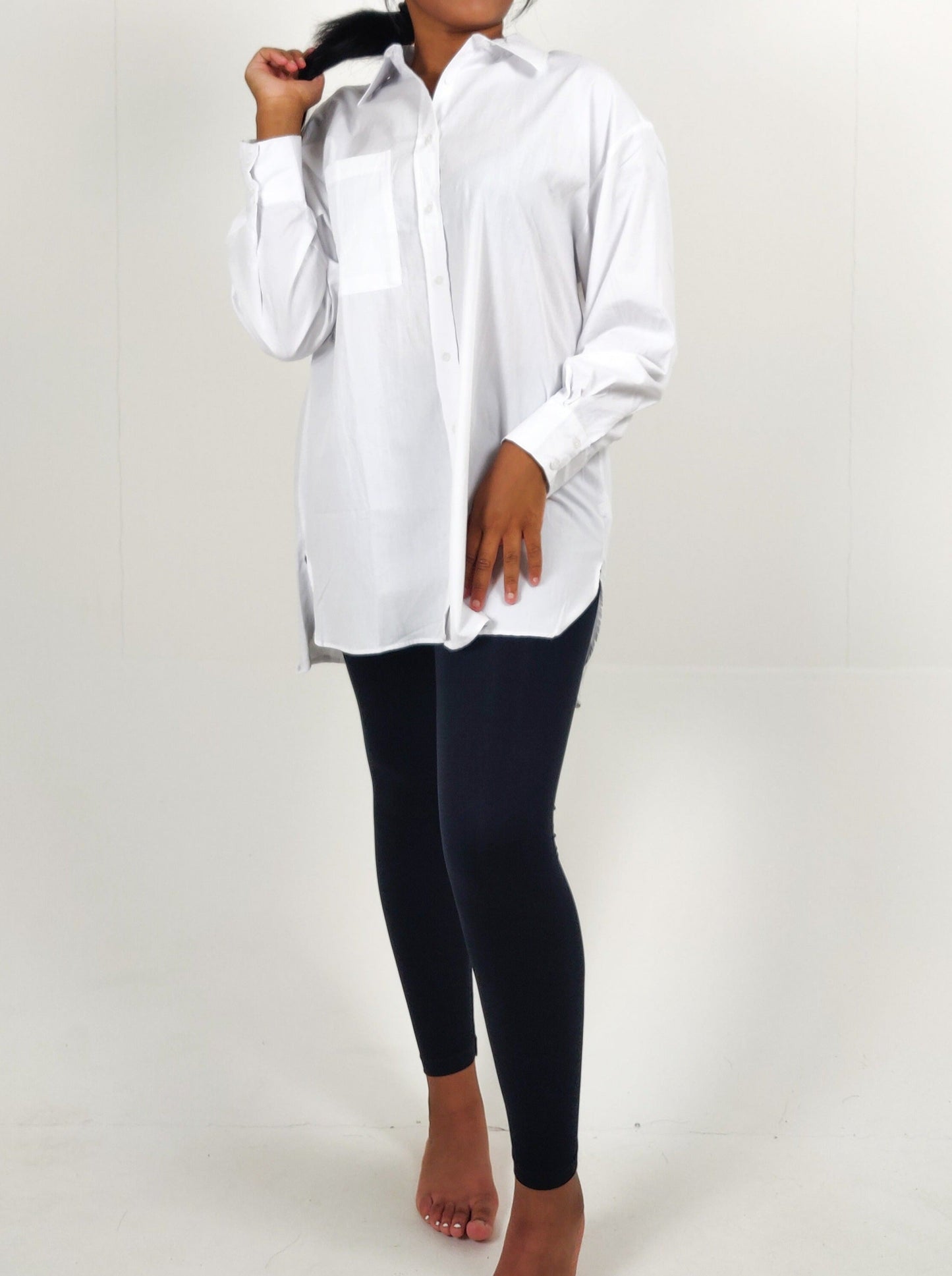 Oversized Poplin Shirt