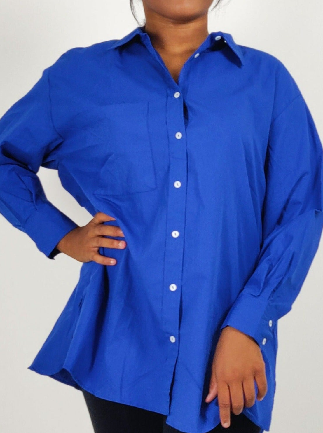 Oversized Poplin Shirt