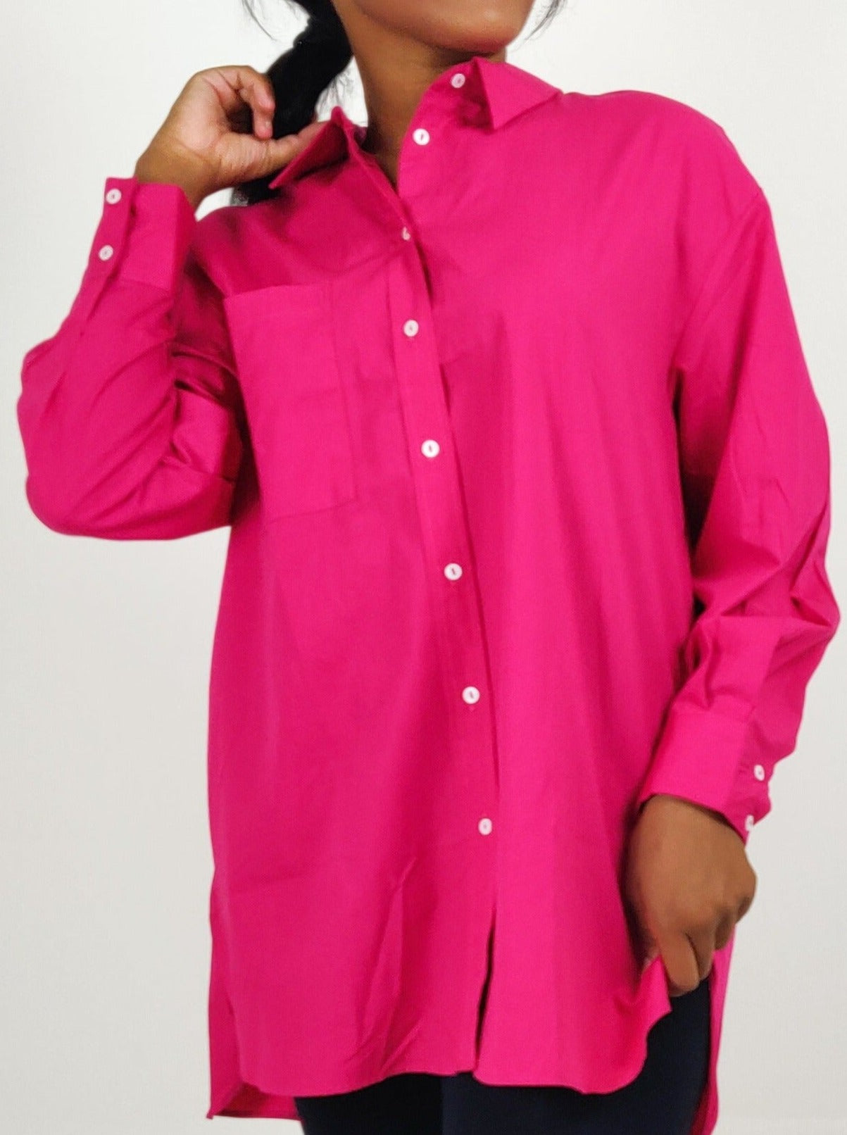 Oversized Poplin Shirt